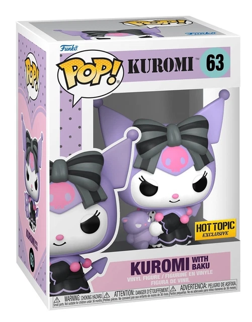 FUNKO POP SANRIO Kuromi With Baku Hot Topic Exclusive PreOrder 30.00