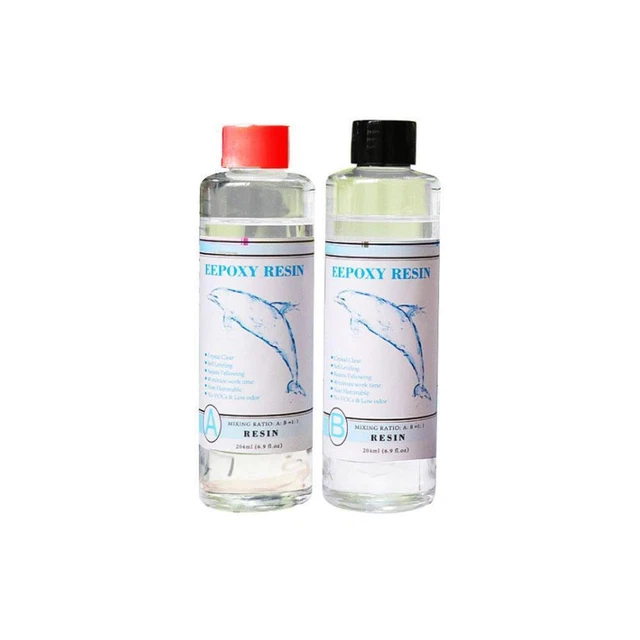 EPOXY RESIN KIT Crystal Clear Hardener Easy Mix DIY Jewelry Resin Ho