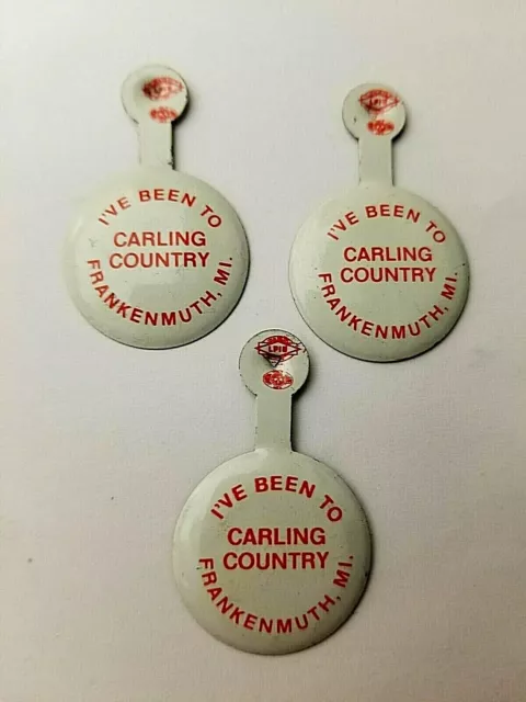 Carling Advertising Folding Metal Pins I've Been To Carling Country Frankenmuth