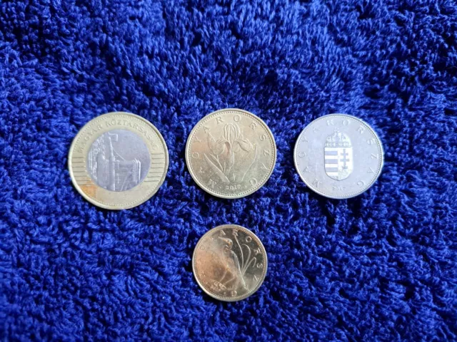 Small Hungarian Forint Coin Set 3