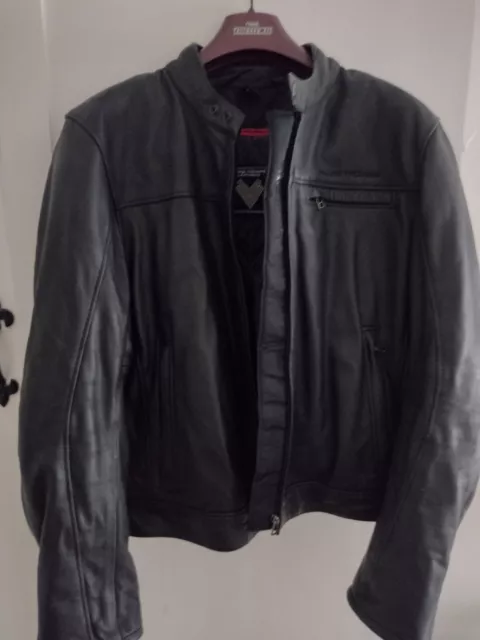 Frank Thomas Leather Motorcycle Jacket