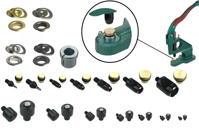 Istatools M8 Rosca Ösenwerkzeuge, Lochwerkzeuge, Ojales, Adapter-Aufnahme, Ojal