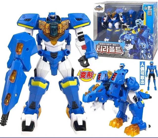 MINIFORCE SUPER DINO Power 2 Tyra Bolt Armorbot Transforming Robot ...