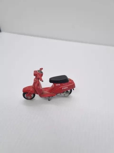 Vintage Tomy Motorcycle Diecast Vesper. #49. No Original Box. Pre-Owned