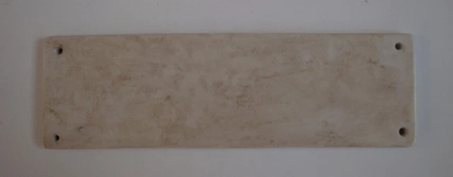 French Style Door Plate The Garden Porcelain 2