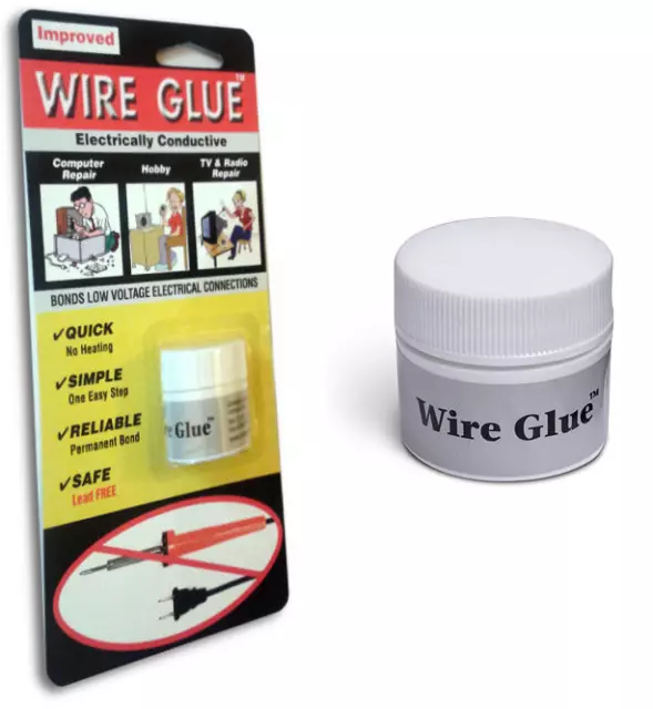 Highly Conductive Wire Glue / Paint for AC/DC - NO Soldering Iron