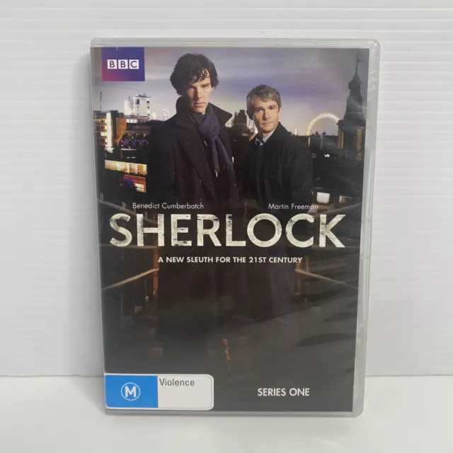 BBC Sherlock : Season 1 TV Series (DVD, 2010, 2-Disc Set)  FREE TRACKED POST