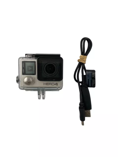 GoPro Hero4 12MP 4K Full HD Waterproof Action Camera WIFI Bluetooth - Silver