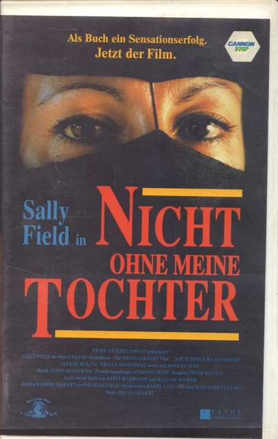 ORIGINAL VHS VIDEOKASSETTE NICHT OHNE MEINE TOCHTER Drama [Cannon ...