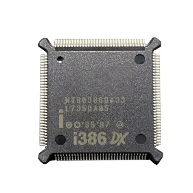 Intel NT80386DX33 CPU i386DX Processor QFP132 33MHz NOS 80386 E