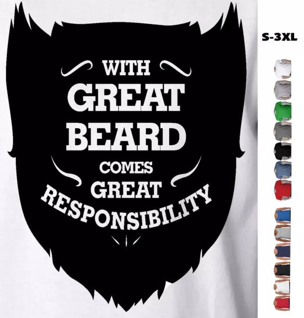 Funny beard GREAT beard razor BEARDS  Men's Funny T-Shirts Singlet biker dad