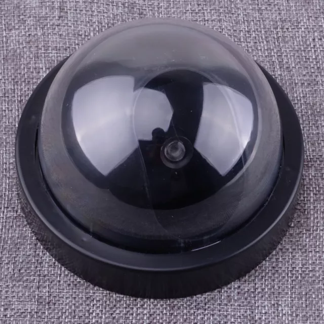 Fake Dummy Dome CCTV Security Camera Surveillance Fake LED Light Flashing Decor