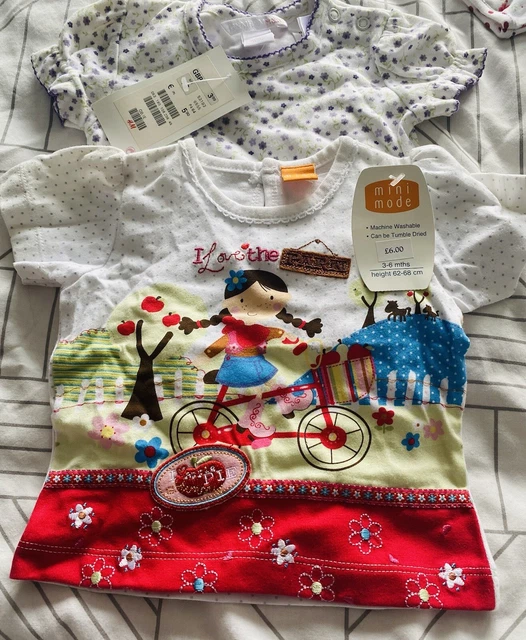 Baby Girls clothing bundle Mixed size newborn to 6/12 Months 30 pieces 6