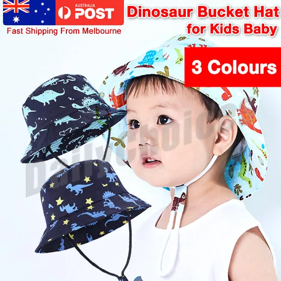 Baby Girls Boys Sun Hat Summer Beach Hat Bucket Cap Newborn Toddler Kids 0-10Y