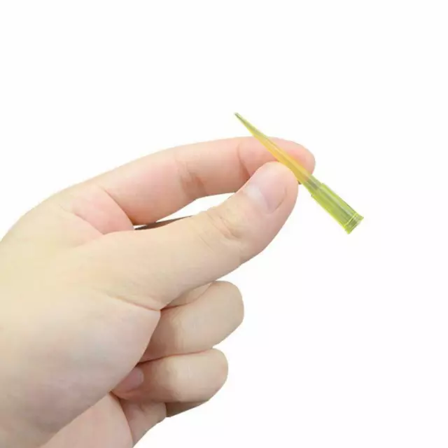 Jaune Micro Pipette Pointes 2-200 Ul, (Paquet De 1000 Pièces) Diluant Plastique