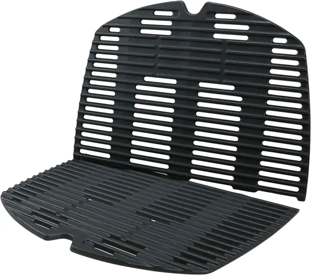 7646 Cooking Grates for Weber Q300 Q320 Q3000 Q3200 Series Gas Grills Cast Iron