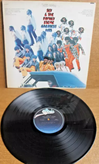 Sly & The Family Stone -Greatest Hits Lp -Epic 30325 -1979- Psych Soul/Funk/Rock