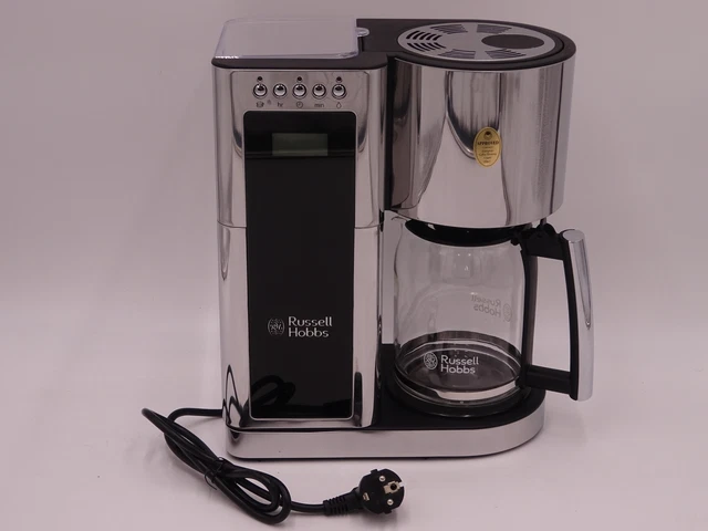 RUSSELL HOBBS DIGITALE Kaffeemaschine Elegance Edelstahl, Timer ...
