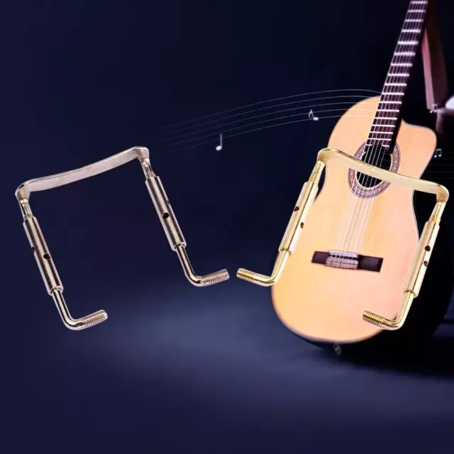 2pcs Fiddle Chin Rest Fixing Screws Replacement Metal Durable Violin Accessories