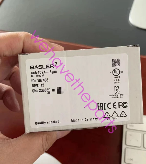 1PC BASLER ACA4024-8GM BASLER industrial camera Brand New Expedited Shipping