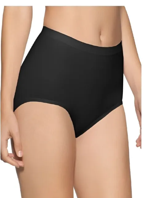 2/3/6 Packs Ice Silk Mid waist Ladies Underwear Seamless Panties Briefs  Knickers