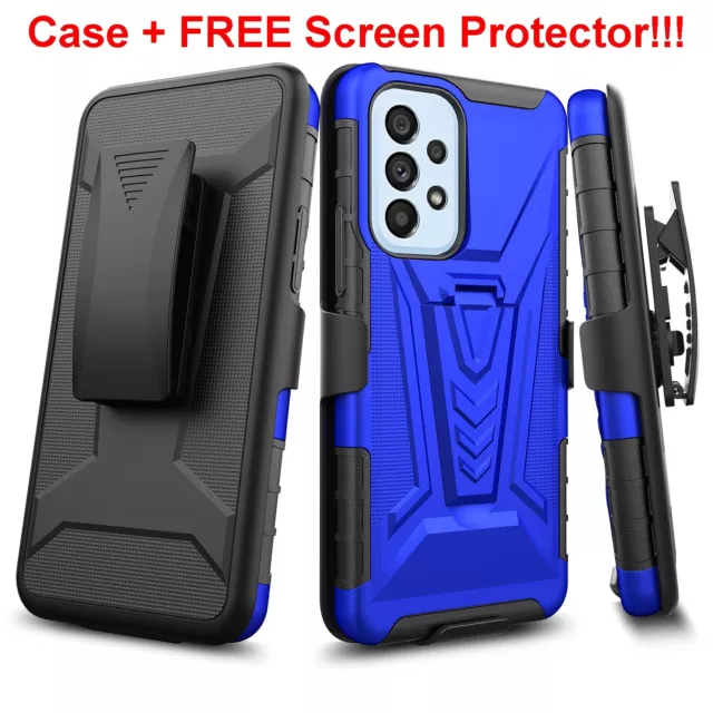 360 Shockproof Rugged Heavy Duty Armor Tough Hard Case Cover For Samsung Phones