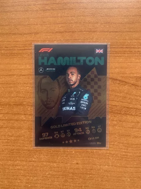 Topps Turbo Attax F1 2021 Lewis Hamilton LE2G