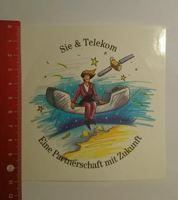 Aufkleber/Sticker: Sie & Telekom eine Partnerschaft mit Zukunft (060916105)