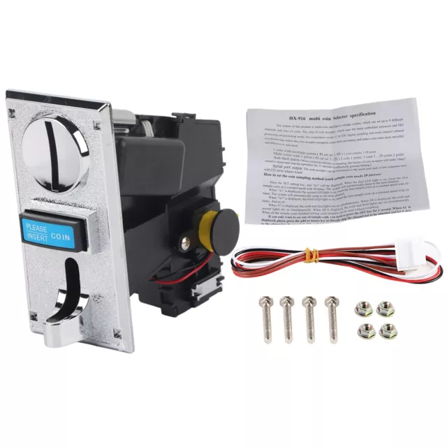 Multi Coin Acceptor Selector Slot For Arcade Game Mechanism Vending Machi UK AUS