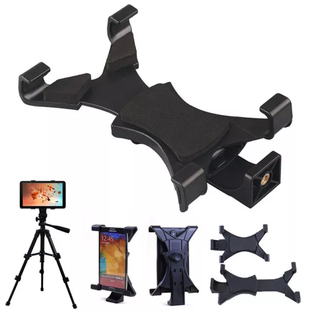 Tripod Mount Holder Bracket 1/4"Thread Adapter For 7"~10.1"Tablet/Ipad Univ^7H g