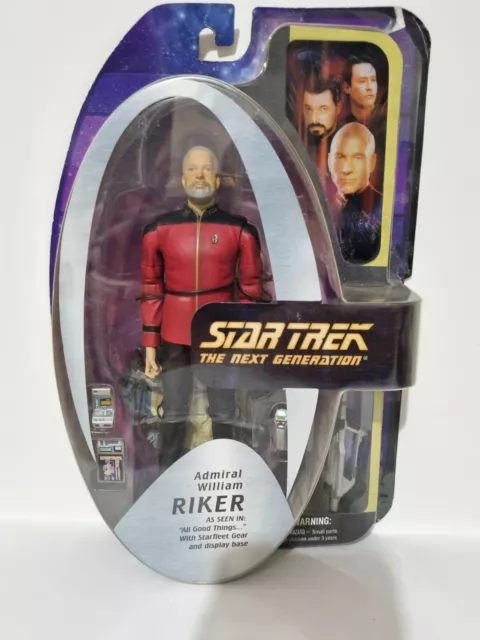 Art Asylum Star Trek The Next Generation commander william riker diamond 2005