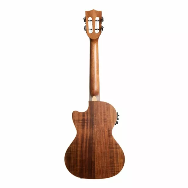 KALA Ka-Sa-Te-C - All Solid Acacia Tenor Ukulele, With Cutaway, Eq And Case ( UC 2