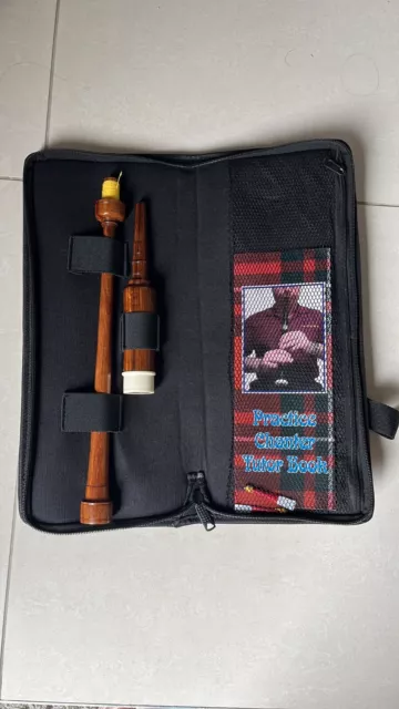 Bagpipe Learning Practicing Chanter  Rosewood Long Practice Chanter