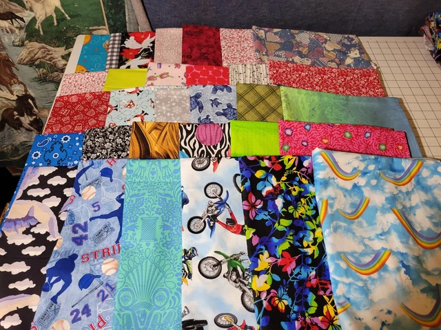 30 USA MADE Daycare cot sheets assorted prints 52 x 22  Box CC