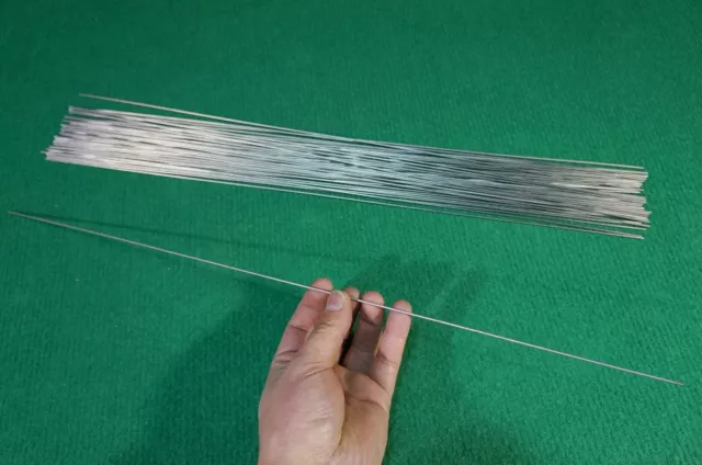 1.5mm Titanium 6al-4v Wire .06" x 20" Straight Welding bar Grade 5 rod 50pcs