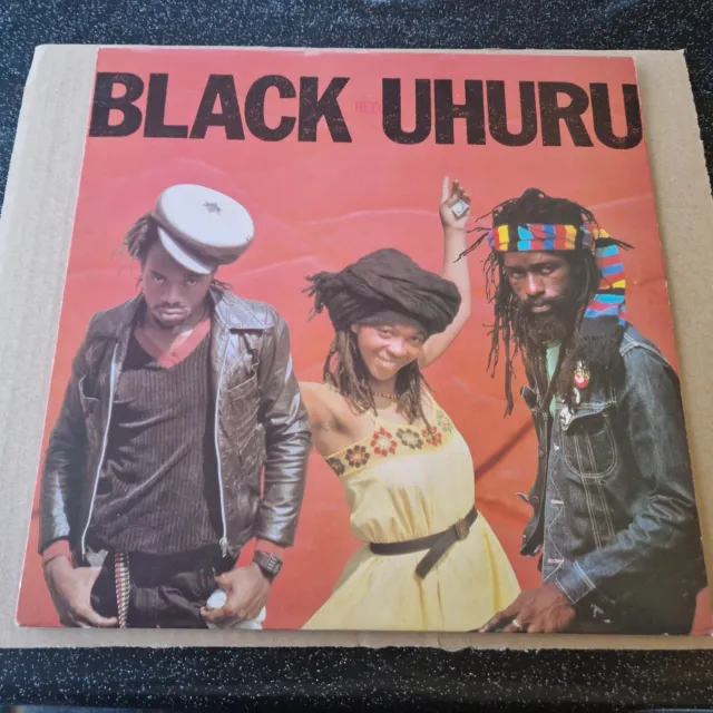 Black Uhuru , Red vinyl,  1981 album, Island Label