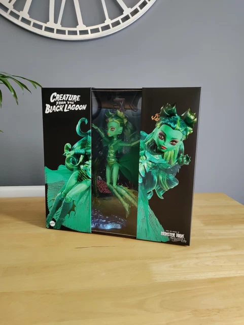 Skullector Box MONSTER HIGH SKULLECTOR Creature From The Black Lagoon Collector Doll ...