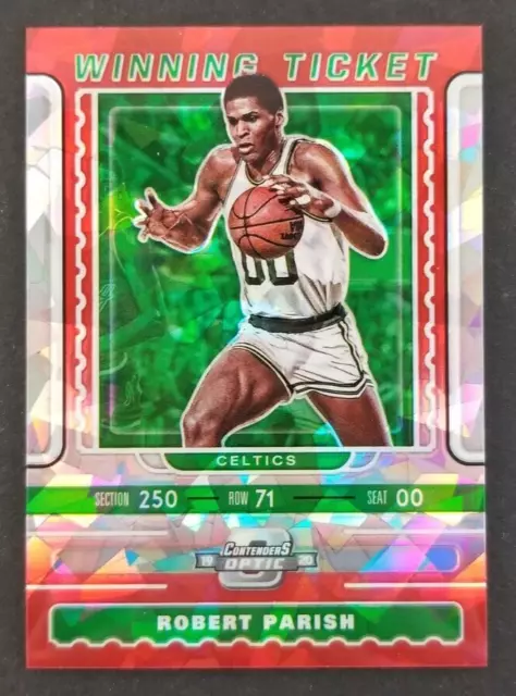 Robert Parish 2020 Panini Contenders Optic Cracked Ice Basketball Card #23 (NM)