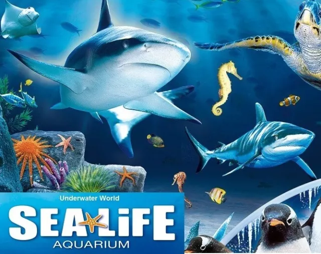 Sea Life Tickets  - Kellogg's Snack Wrapper 2 For 1 Offer