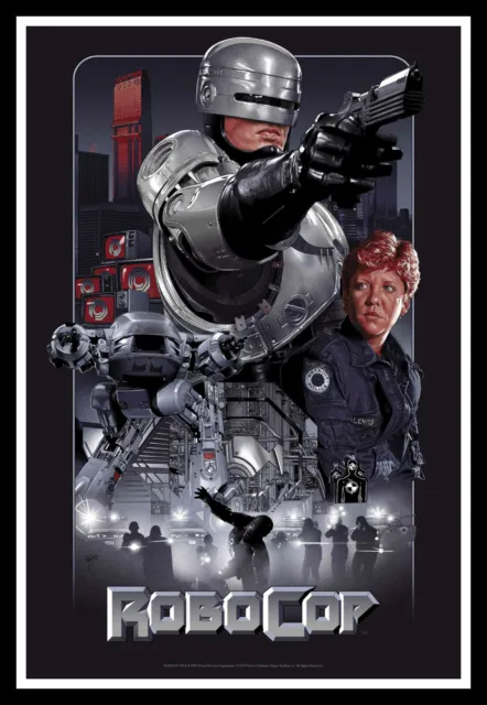 Robocop Art Alt Movie Poster Print & Unframed Canvas Prints