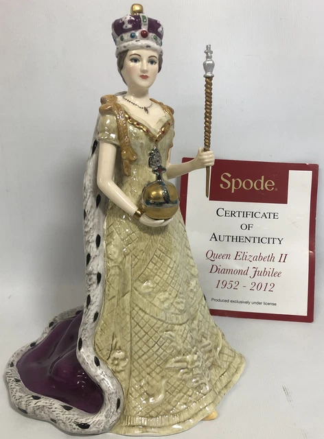 Spode Queen Elizabeth II The Diamond Jubilee 2012 Limited Edition Of 4995