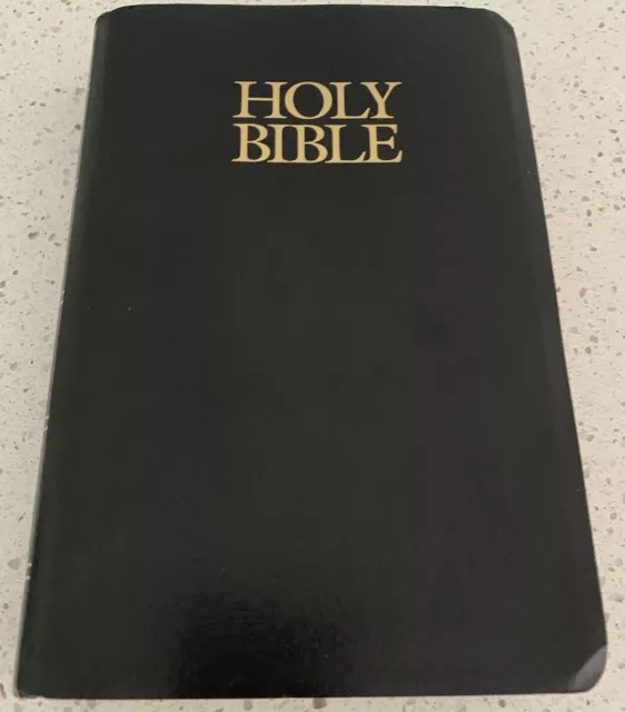 Holy Bible King James Version Paperback Book With Helps Zondervan Religion God