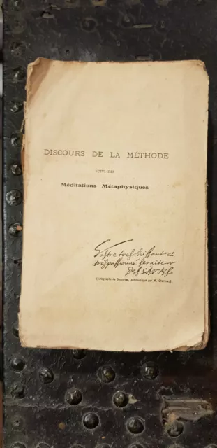 Descartes - Discours De La Methode Suivi Des Meditations Metaphysiques -Flammari