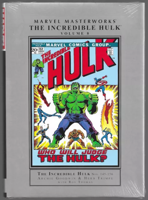 Marvel Masterworks THE INCREDIBLE HULK Vol 8 FS HC X-Men Avengers Fantastic Four