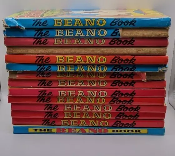 Beano Annuals job lot Bundle of 14 annuals 2