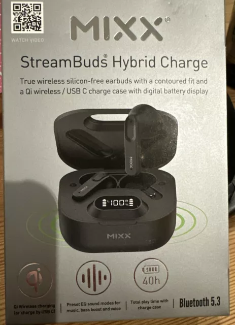 MIXX WIRELESS STREAMBUDS SX True Wireless Earbuds White Brand