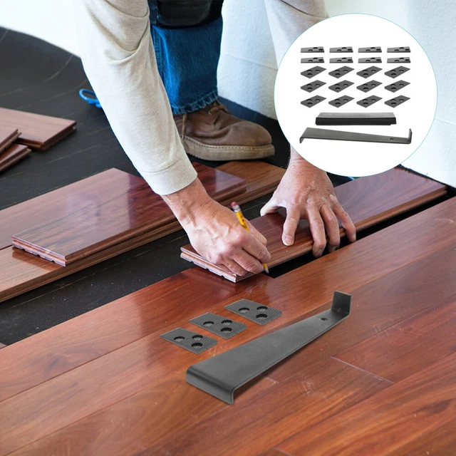 1 Set Laminate Flooring Installation Kit Including Spacers Tapping Block and Pul
