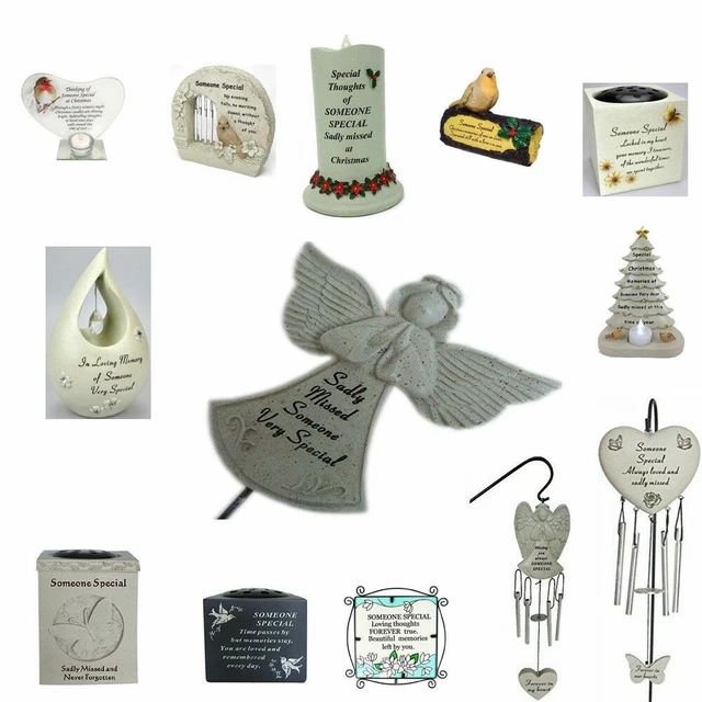 Someone Special Graveside Memorial Ornament Plaque Grave Vase Bowl Angel Tribute