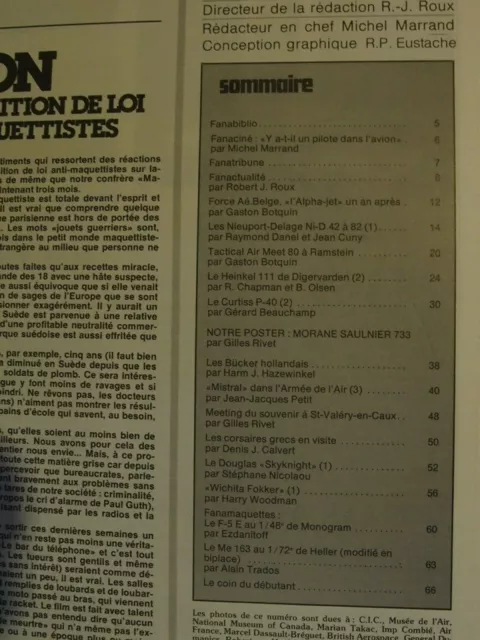 Le fanatique de l'AVIATION N° 131 du 10/1980. Le Curtis P40 en Chine 2