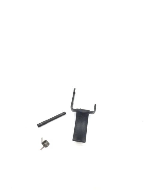 Heckler and Koch (H&K) USP 9mm, pistol parts, trigger, axle, and spring